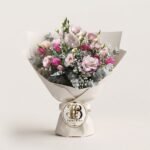 Bouquet Romantico di Lisianthus e Tulipani – Fiori Bibo