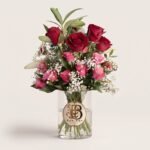 Bouquet Elegante di Rose e Gigli – Fiori Bibo