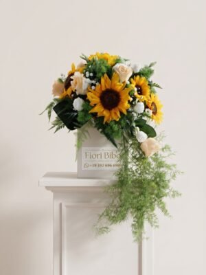 Composizione Floreale per Chiesa e Matrimoni con Girasoli