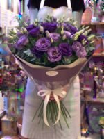 Bouquet "Lisianthus Viola Regale" – Eleganza Profonda e Lusso – Fiori Bibo