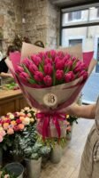 Bouquet "Tulipani Fucsia Vivace" – Fiori Bibo