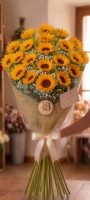 Mazzo "Girasole Gambo Lungo Grande" – Fiori Bibo