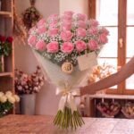 Mazzo "Rose Rosa Gambo Lungo Grande" – Fiori Bibo